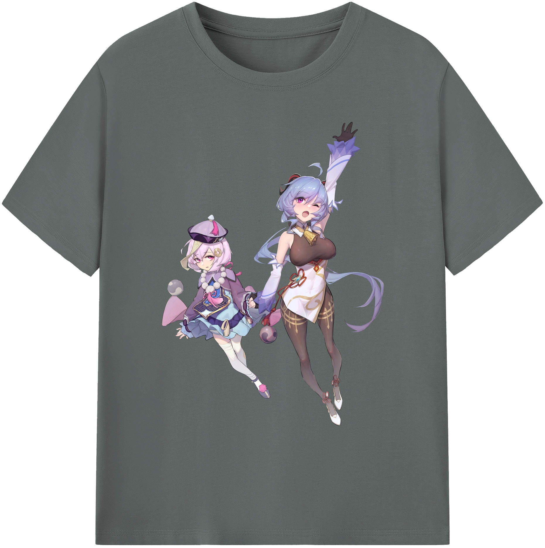 げんし神 七七 なな  genshin Nana 綿100％ メンズ半袖Tシャツ｜肌触りやわらか＆通気性